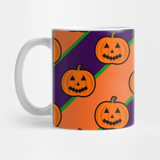 Spooky Pumpkins Pattern Mug